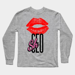 She CEO : Boss Lday ii Long Sleeve T-Shirt